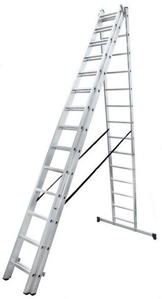 Трехсекционная лестница: Полное описание выбора правильной лестницы