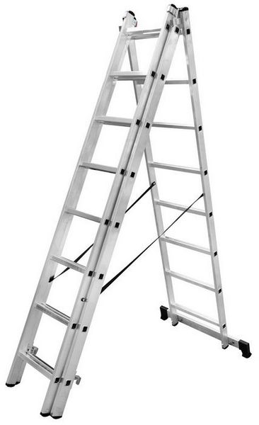 Трехсекционная лестница: Полное описание выбора правильной лестницы