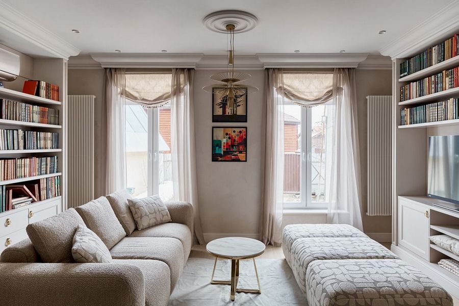 Превратите вашу гостинную в оазис комфорта: 10 идей дизайна интерьера, которые сделают ваш дом уютным и гостеприимным