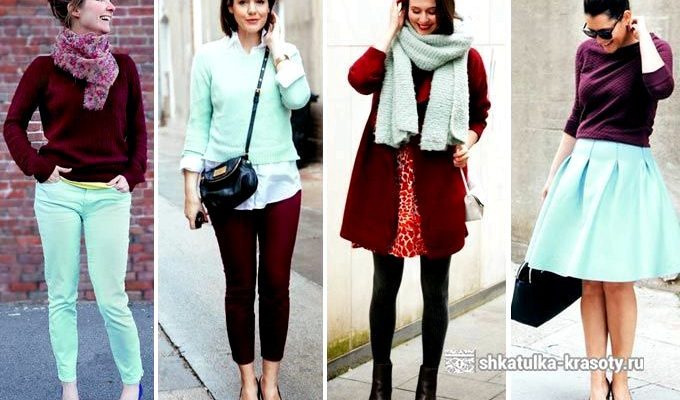 Стильная элегантность: 9 способов носить бордовый цвет в гардеробе. Фотопримеры и советы для создания модного образа без дополнительных затрат.