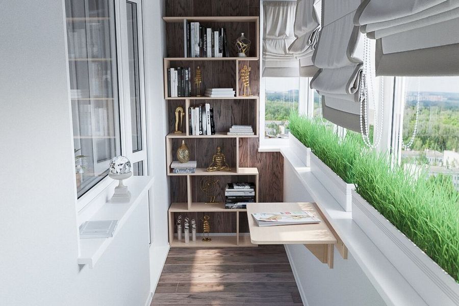 Топ-10 идей для максимальной эффективности использования пространства на маленьком балконе