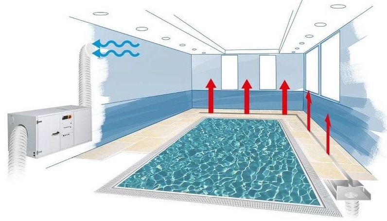 Что такое осушители воздуха для бассейнов
